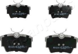 Japanparts PP-109AF - Brake Pad Set, disc brake www.autospares.lv