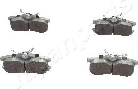 Japanparts PP-219AF - Brake Pad Set, disc brake www.autospares.lv