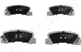 Japanparts PP-213AF - Brake Pad Set, disc brake www.autospares.lv