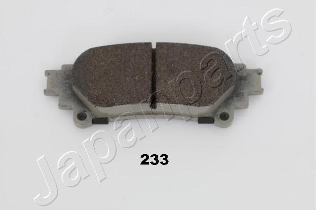 Japanparts PP-233AF - Bremžu uzliku kompl., Disku bremzes www.autospares.lv