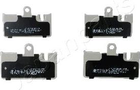 Japanparts PP-222AF - Brake Pad Set, disc brake www.autospares.lv