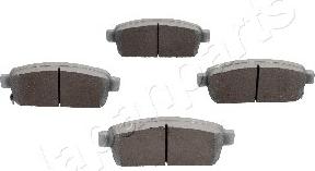 Japanparts PP-W05AF - Brake Pad Set, disc brake www.autospares.lv