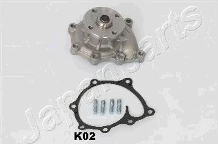 Japanparts PQ-K02 - Ūdenssūknis www.autospares.lv