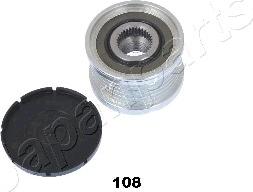 Japanparts RA-108 - Piedziņas skriemelis, Ģenerators www.autospares.lv