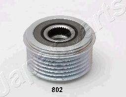 Japanparts RA-802 - Pulley, alternator, freewheel clutch www.autospares.lv