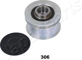 Japanparts RA-306 - Шкив генератора, муфта www.autospares.lv