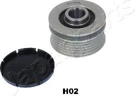 Japanparts RA-H02 - Шкив генератора, муфта www.autospares.lv