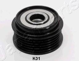 Japanparts RA-K01 - Шкив генератора, муфта www.autospares.lv