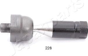 Japanparts RD-228 - Aksiālais šarnīrs, Stūres šķērsstiepnis www.autospares.lv