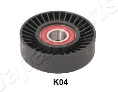 Japanparts RP-K04 - Pulley, v-ribbed belt www.autospares.lv