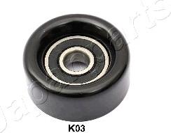 Japanparts RP-K03 - Pulley, v-ribbed belt www.autospares.lv