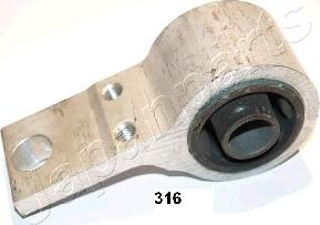 Japanparts RU-316 - Сайлентблок, рычаг подвески колеса www.autospares.lv