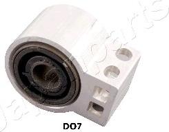 Japanparts RU-D07 - Сайлентблок, рычаг подвески колеса www.autospares.lv