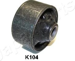 Japanparts RU-K104 - Сайлентблок, рычаг подвески колеса www.autospares.lv