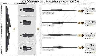 Japanparts SS-X40R - Stikla tīrītāja slotiņa www.autospares.lv