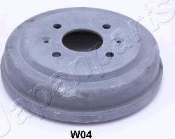 Japanparts TA-W04 - Тормозной барабан www.autospares.lv