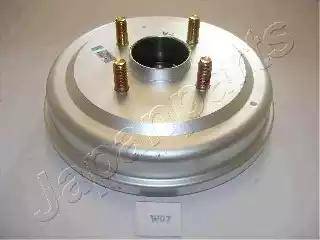 Japanparts TA-W07 - Тормозной барабан www.autospares.lv