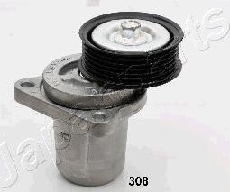 Japanparts TS-308 - Belt Tensioner, v-ribbed belt www.autospares.lv