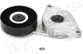 Japanparts TS-K03 - Siksnas spriegotājs, Ķīļsiksna www.autospares.lv