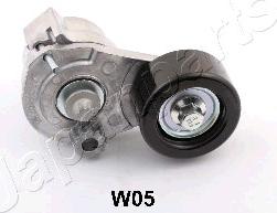 Japanparts TS-W05 - Натяжитель, поликлиновый ремень www.autospares.lv