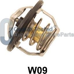 Japanparts VTQW09 - Termostats, Dzesēšanas šķidrums www.autospares.lv