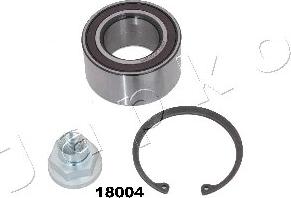 Japko 418004 - Подшипник ступицы колеса, комплект www.autospares.lv