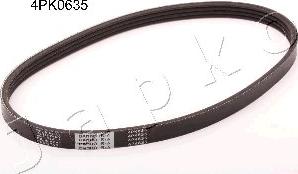 Japko 4PK635 - Поликлиновой ремень www.autospares.lv