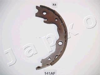 Japko 55141 - Brake Shoe Set, parking brake www.autospares.lv