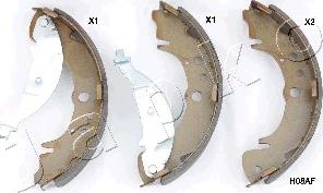 Japko 55H08 - Brake Shoe Set www.autospares.lv