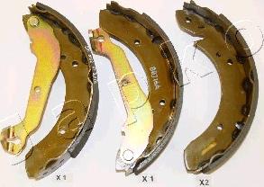 Japko 55H03 - Brake Shoe Set www.autospares.lv