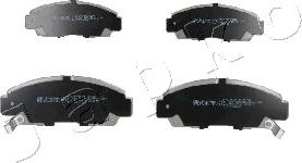 Japko 50491 - Brake Pad Set, disc brake www.autospares.lv