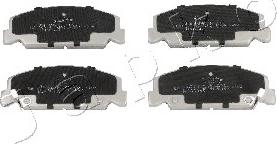 Japko 50442 - Brake Pad Set, disc brake www.autospares.lv