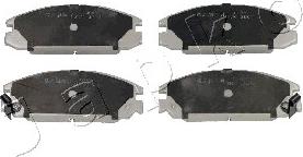 Japko 50424 - Brake Pad Set, disc brake www.autospares.lv