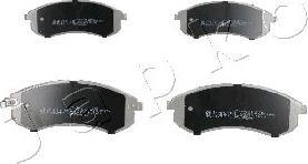 Japko 50515 - Brake Pad Set, disc brake www.autospares.lv