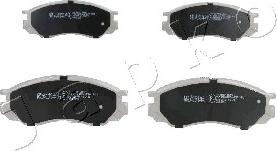 Japko 50585 - Brake Pad Set, disc brake www.autospares.lv