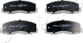 Japko 50525 - Brake Pad Set, disc brake www.autospares.lv