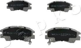 Japko 50527 - Brake Pad Set, disc brake www.autospares.lv