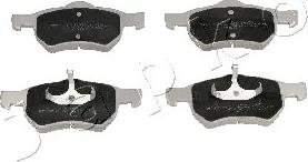 Japko 50096 - Brake Pad Set, disc brake www.autospares.lv