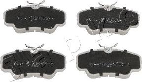 Japko 500409 - Brake Pad Set, disc brake www.autospares.lv