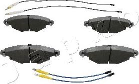 Japko 500616 - Тормозные колодки, дисковые, комплект www.autospares.lv