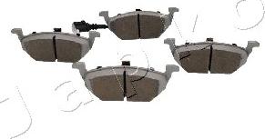 Japko 500043 - Brake Pad Set, disc brake www.autospares.lv