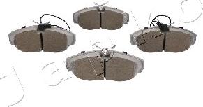 Japko 500055 - Brake Pad Set, disc brake www.autospares.lv