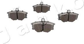 Japko 500052 - Brake Pad Set, disc brake www.autospares.lv