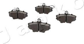 Japko 500037 - Brake Pad Set, disc brake www.autospares.lv