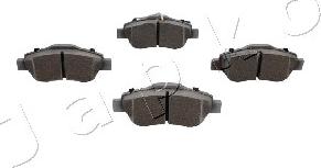 Japko 500070 - Brake Pad Set, disc brake www.autospares.lv