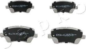 Japko 50013 - Brake Pad Set, disc brake www.autospares.lv