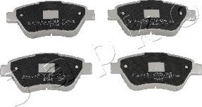 Japko 500248 - Brake Pad Set, disc brake www.autospares.lv