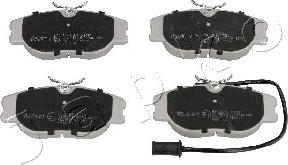 Japko 500202 - Brake Pad Set, disc brake www.autospares.lv