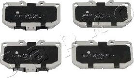 Japko 50147 - Brake Pad Set, disc brake www.autospares.lv