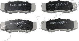 Japko 50111 - Brake Pad Set, disc brake www.autospares.lv